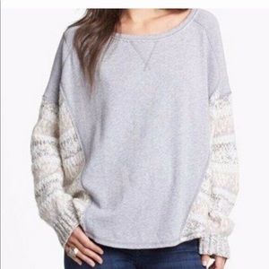 Free people Sweater with Alpaca & Wool